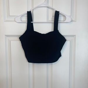 Elegant Black Sports Bra